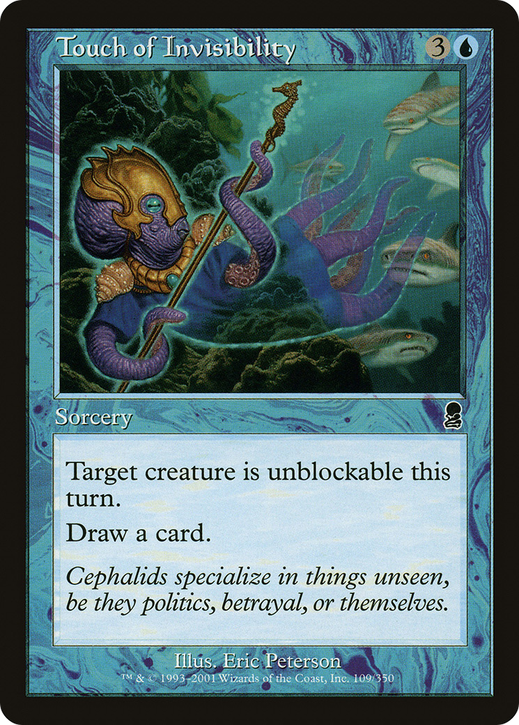 Touch of Invisibility (ODY-109) - Odyssey - Premium MTG Single from Wizards of the Coast - Just $0.25! Shop now at Game Crave Tournament Store