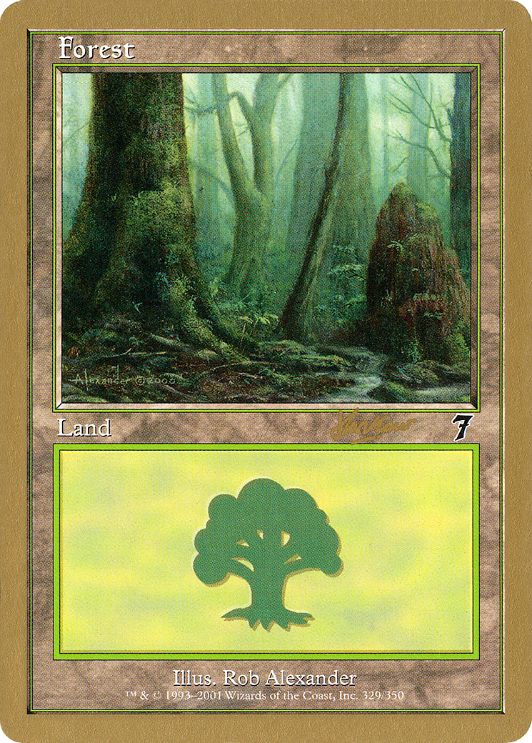 Forest (WC02-SHH329) - World Championship Decks 2002 - Premium MTG Single from Wizards of the Coast - Just $1.20! Shop now at Game Crave Tournament Store