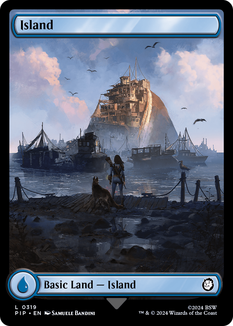 Island (PIP-319) - Fallout - Premium MTG Single from Wizards of the Coast - Just $0.08! Shop now at Game Crave Tournament Store