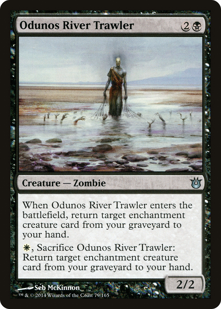 Odunos River Trawler (BNG-079) - Born of the Gods - Premium MTG Single from Wizards of the Coast - Just $0.08! Shop now at Game Crave Tournament Store