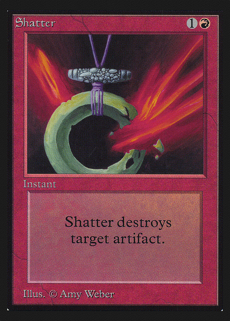 Shatter (CEI-174) - Intl. Collectors' Edition - Premium MTG Single from Wizards of the Coast - Just $2.64! Shop now at Game Crave Tournament Store