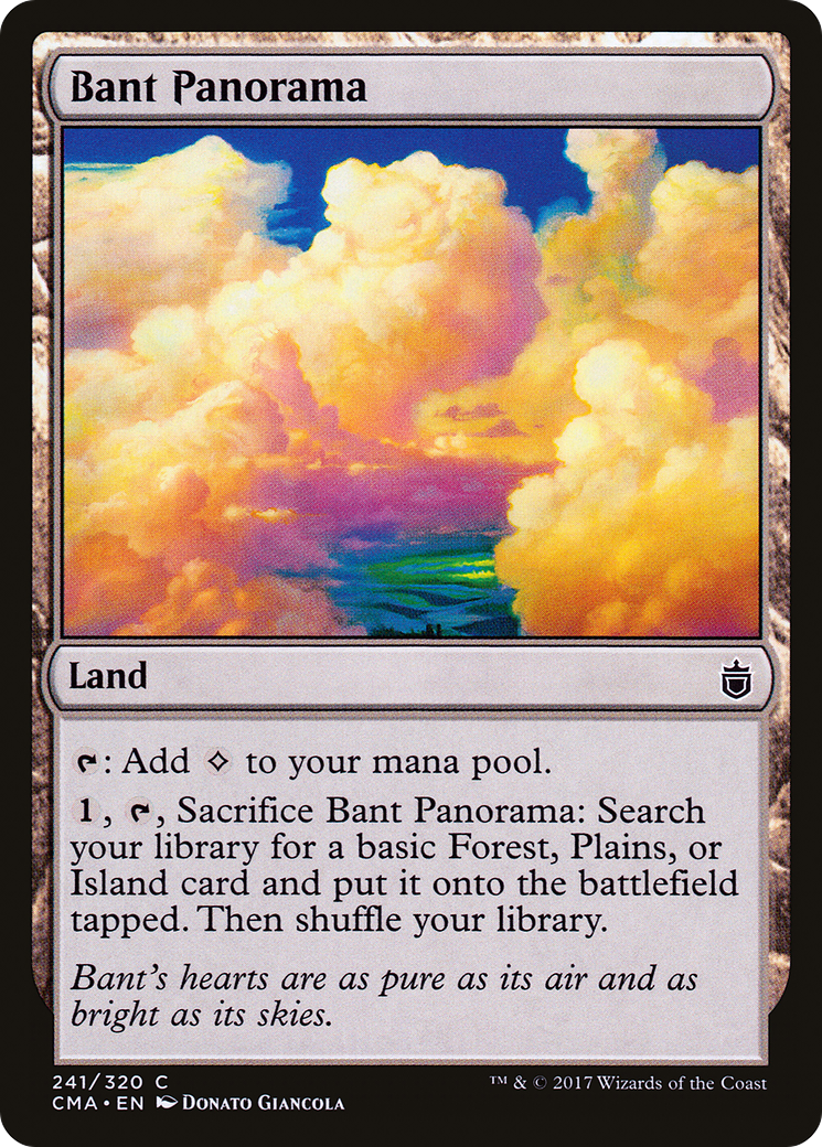 Bant Panorama (CMA-241) - Commander Anthology - Premium MTG Single from Wizards of the Coast - Just $0.98! Shop now at Game Crave Tournament Store