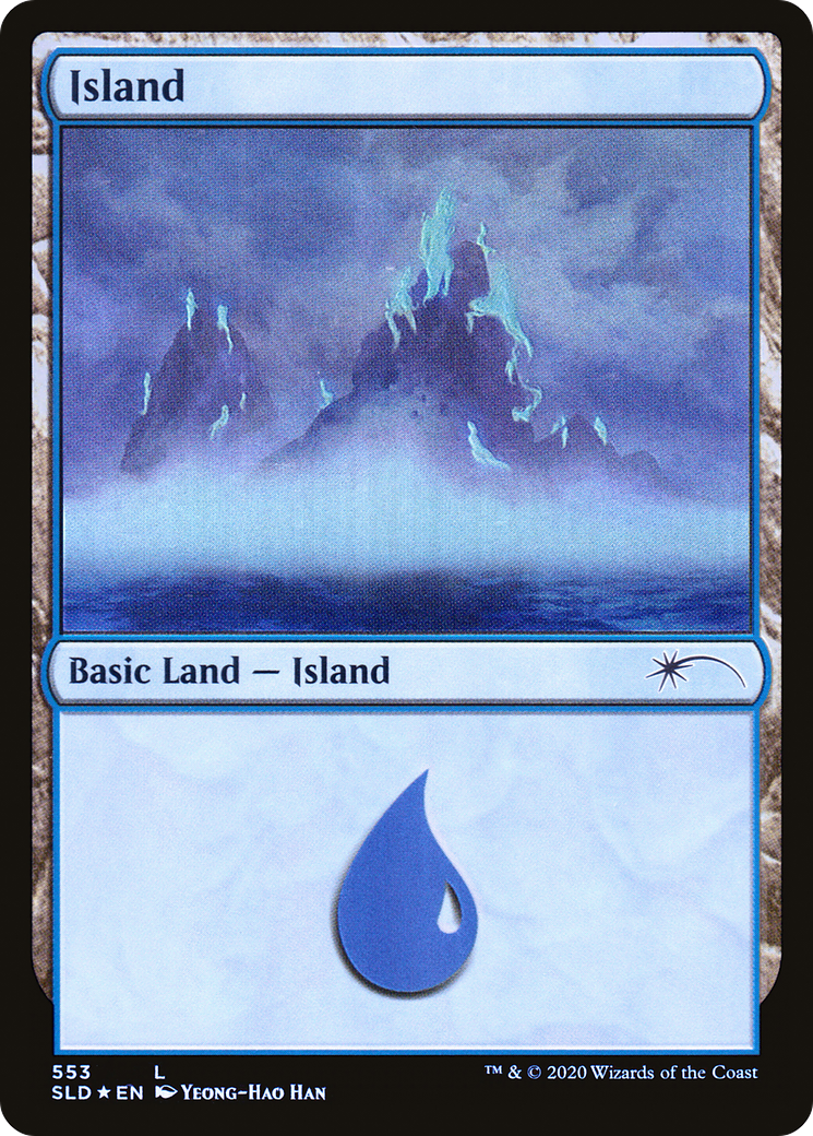 Island (SLD-553) - Secret Lair Drop Foil - Premium MTG Single from Wizards of the Coast - Just $0.08! Shop now at Game Crave Tournament Store