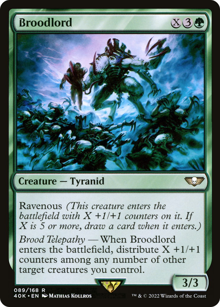 Broodlord (40K-089) - Warhammer 40,000 Commander - Premium MTG Single from Wizards of the Coast - Just $0.15! Shop now at Game Crave Tournament Store