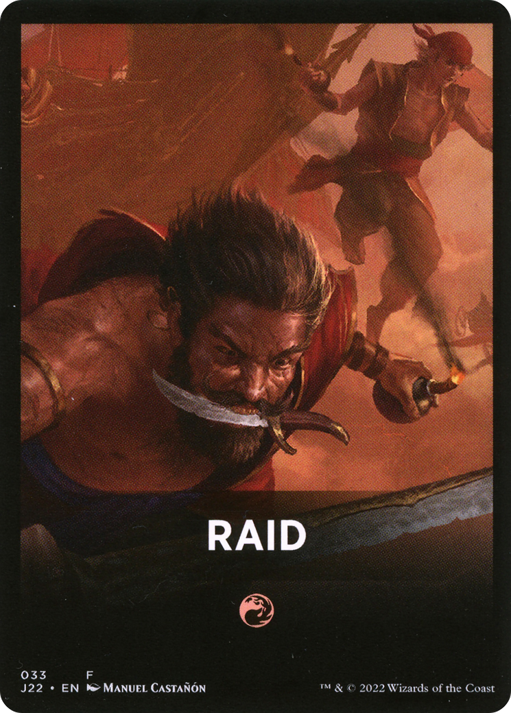 Raid (FJ22-033) - Jumpstart 2022 Front Cards - Premium MTG Single from Wizards of the Coast - Just $0! Shop now at Game Crave Tournament Store