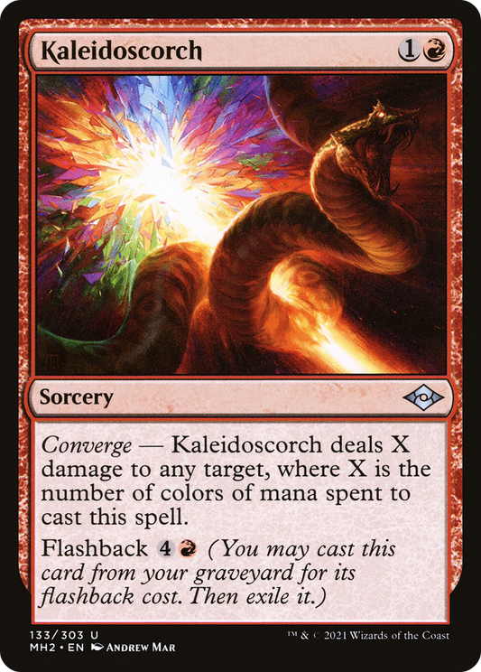 Kaleidoscorch (MH2-133) - Modern Horizons 2 - Premium MTG Single from Wizards of the Coast - Just $0.25! Shop now at Game Crave Tournament Store