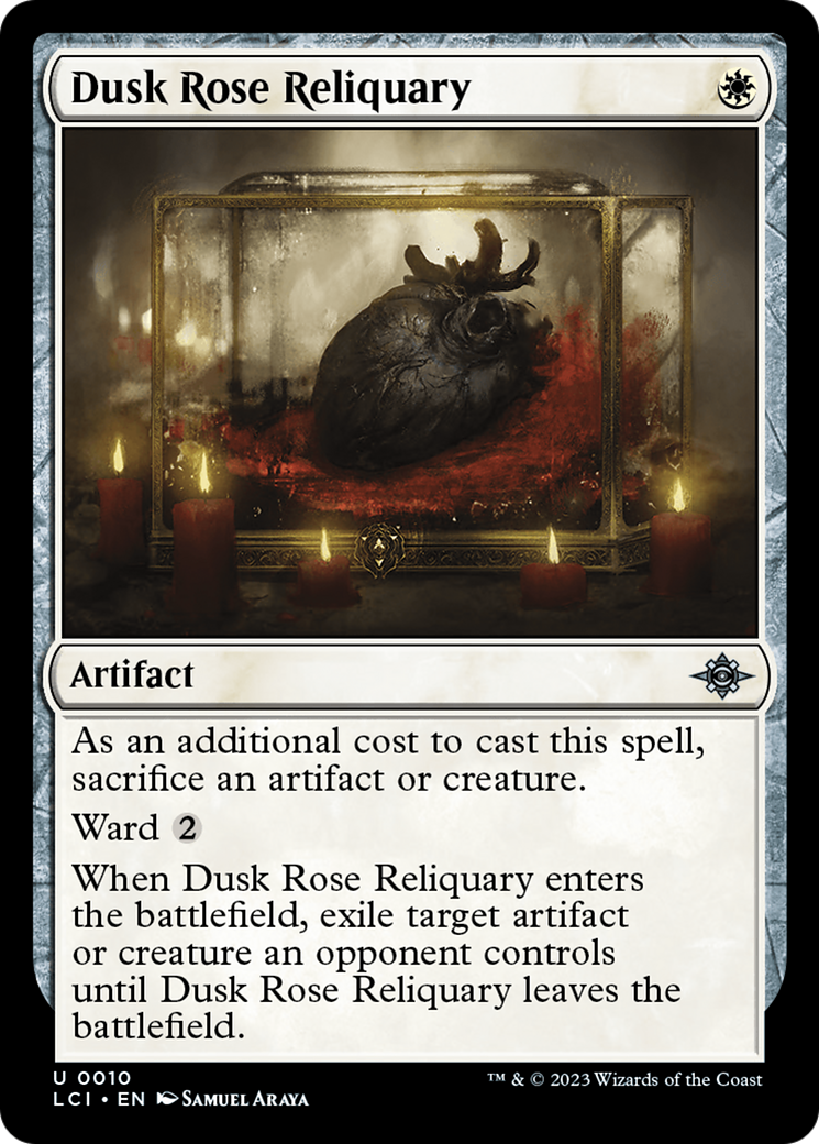 Dusk Rose Reliquary (LCI-010) - The Lost Caverns of Ixalan Foil - Premium MTG Single from Wizards of the Coast - Just $0.25! Shop now at Game Crave Tournament Store