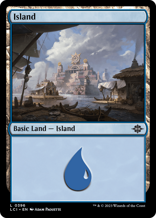 Island (LCI-396) - The Lost Caverns of Ixalan Foil - Premium MTG Single from Wizards of the Coast - Just $0.25! Shop now at Game Crave Tournament Store