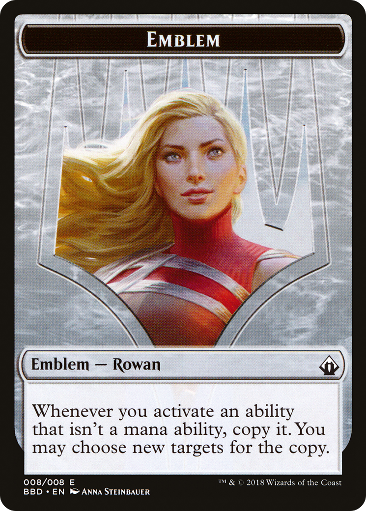 Rowan Kenrith Emblem (TBBD-008) - Battlebond Tokens - Premium MTG Single from Wizards of the Coast - Just $0.09! Shop now at Game Crave Tournament Store