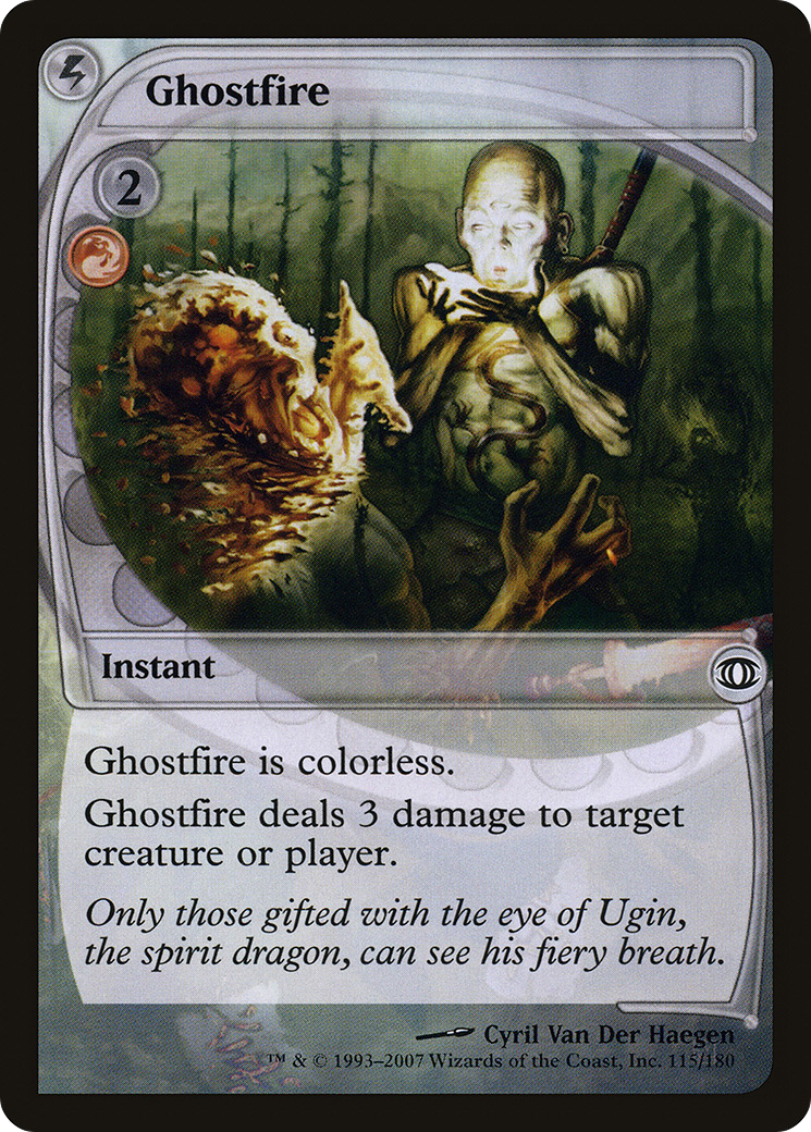 Ghostfire (FUT-115) - Future Sight - Premium MTG Single from Wizards of the Coast - Just $0.08! Shop now at Game Crave Tournament Store