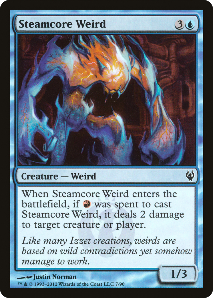 Steamcore Weird (DDJ-007) - Duel Decks: Izzet vs. Golgari - Premium MTG Single from Wizards of the Coast - Just $0.08! Shop now at Game Crave Tournament Store