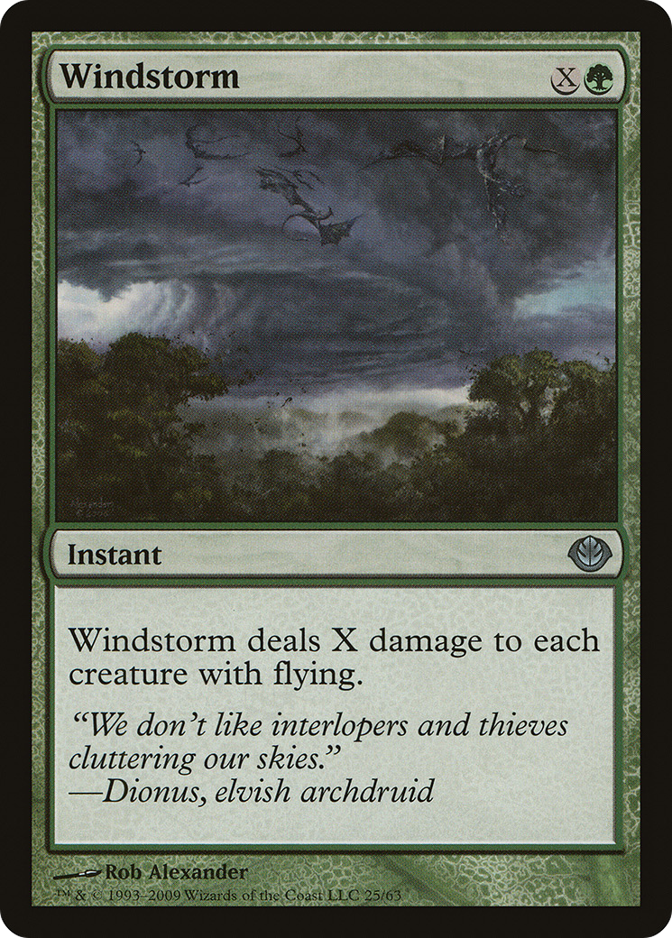 Windstorm (DDD-025) - Duel Decks: Garruk vs. Liliana - Premium MTG Single from Wizards of the Coast - Just $0.08! Shop now at Game Crave Tournament Store