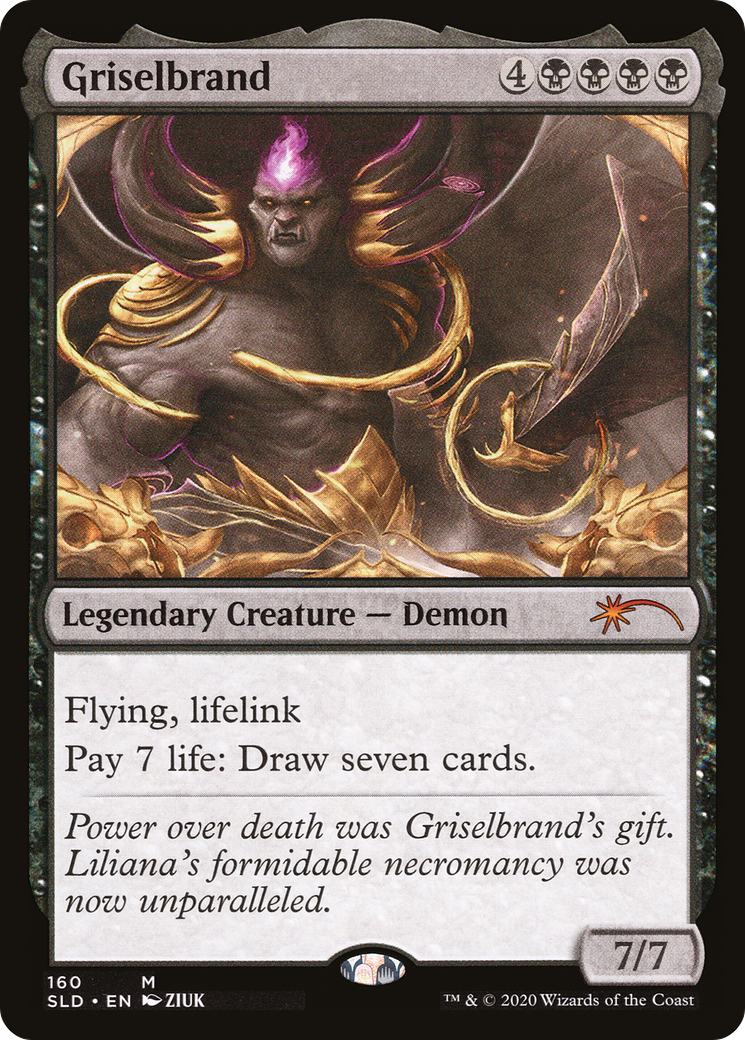 Griselbrand (SLD-160) - Secret Lair Drop Foil - Premium MTG Single from Wizards of the Coast - Just $2.34! Shop now at Game Crave Tournament Store