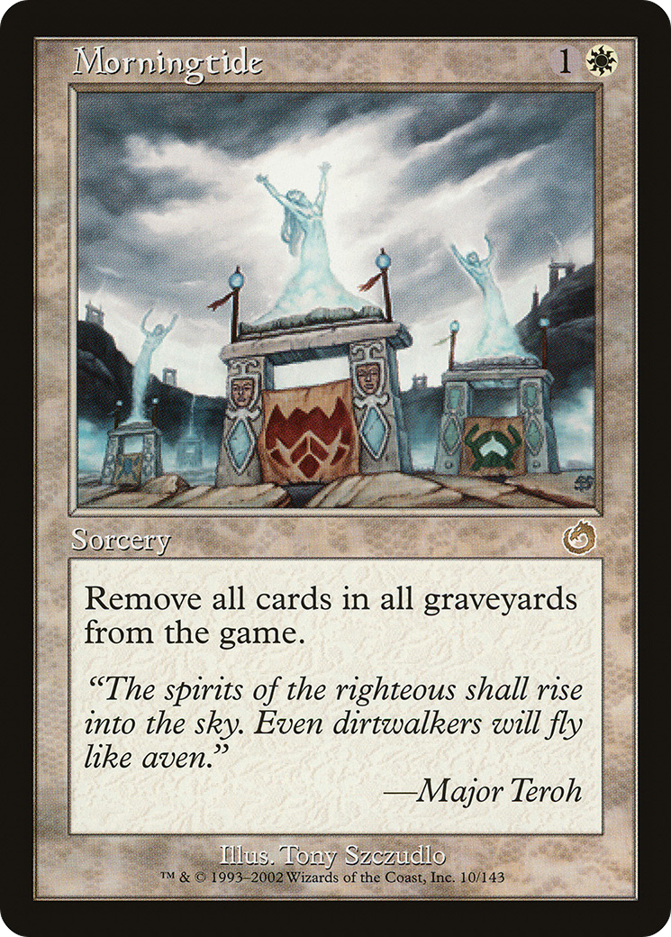 Morningtide (TOR-010) - Torment - Premium MTG Single from Wizards of the Coast - Just $0.08! Shop now at Game Crave Tournament Store