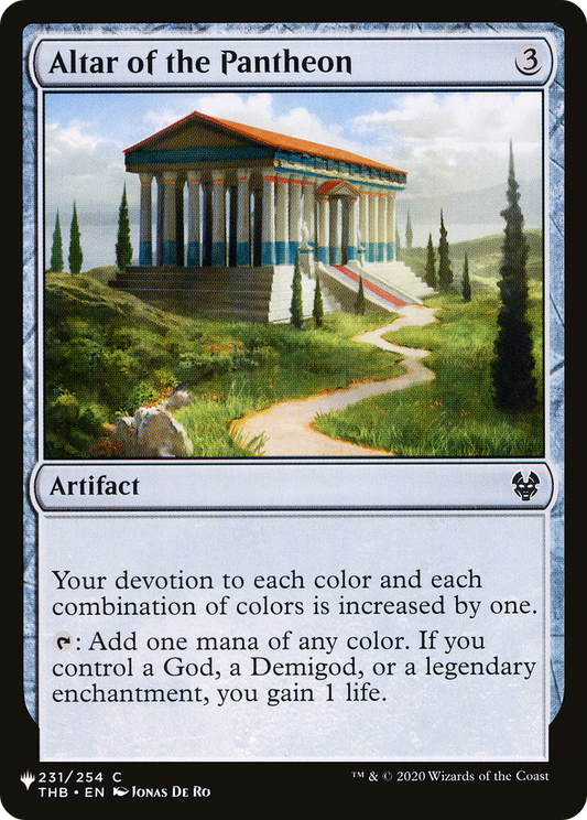 Altar of the Pantheon (PCTB-048) - From Cute to Brute - Premium MTG Single from Wizards of the Coast - Just $0.08! Shop now at Game Crave Tournament Store