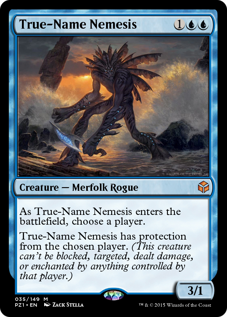 True-Name Nemesis (PZ1-035) - Legendary Cube Prize Pack Foil - Premium MTG Single from Wizards of the Coast - Just $0! Shop now at Game Crave Tournament Store