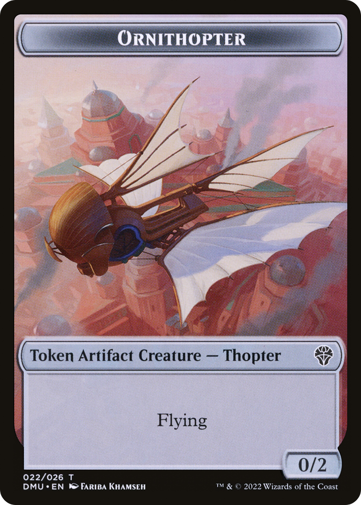 Ornithopter (TDMU-022) - Dominaria United Tokens - Premium MTG Single from Wizards of the Coast - Just $0.08! Shop now at Game Crave Tournament Store