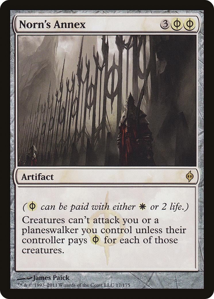 Norn's Annex (NPH-017) - New Phyrexia - Premium MTG Single from Wizards of the Coast - Just $0.42! Shop now at Game Crave Tournament Store