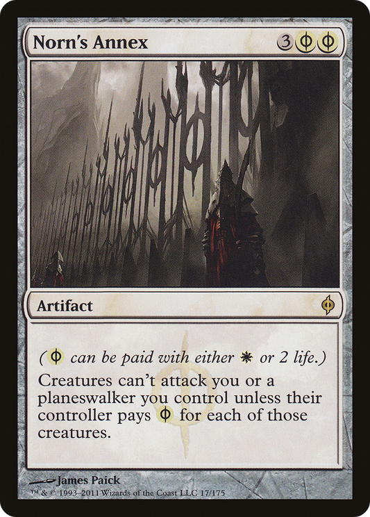 Norn's Annex (NPH-017) - New Phyrexia - Premium MTG Single from Wizards of the Coast - Just $0.42! Shop now at Game Crave Tournament Store