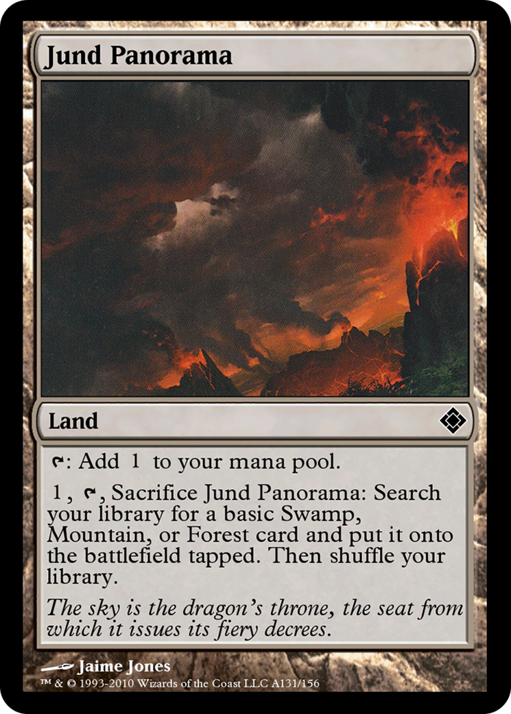 Jund Panorama (TD0-A131) - Magic Online Theme Decks - Premium MTG Single from Wizards of the Coast - Just $0! Shop now at Game Crave Tournament Store