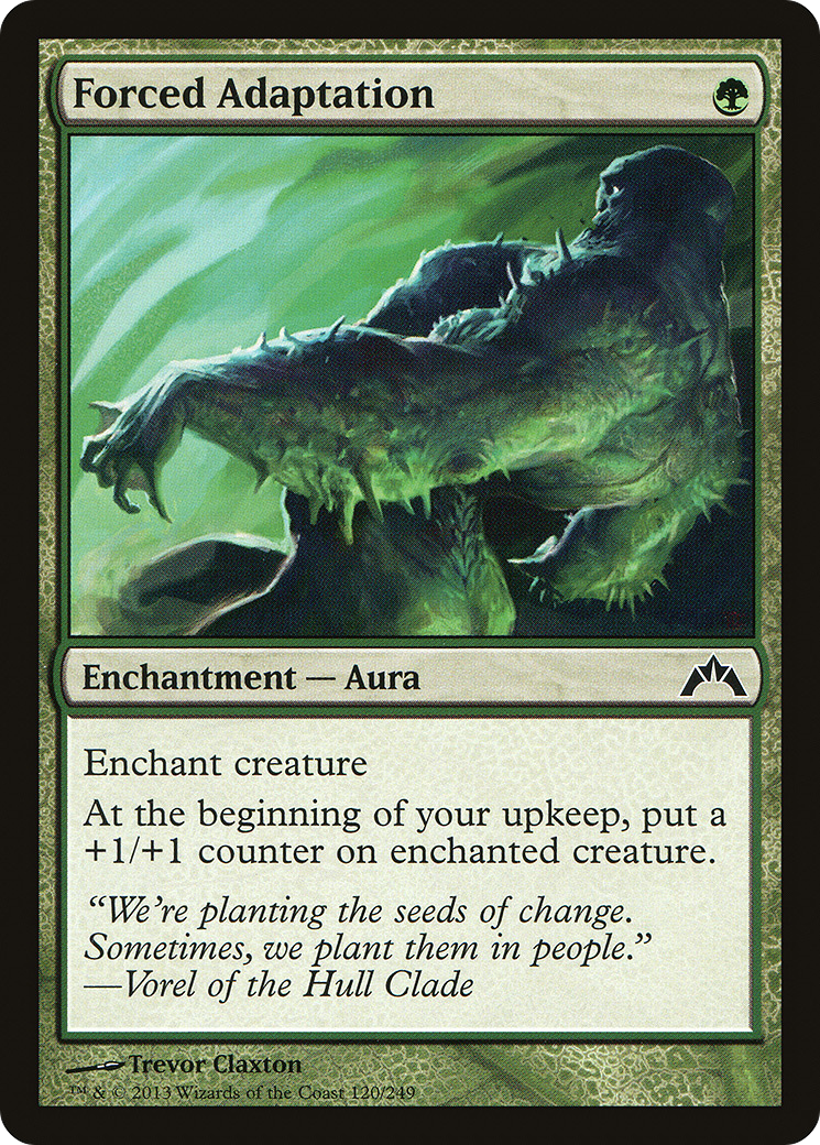 Forced Adaptation (GTC-120) - Gatecrash - Premium MTG Single from Wizards of the Coast - Just $0.08! Shop now at Game Crave Tournament Store
