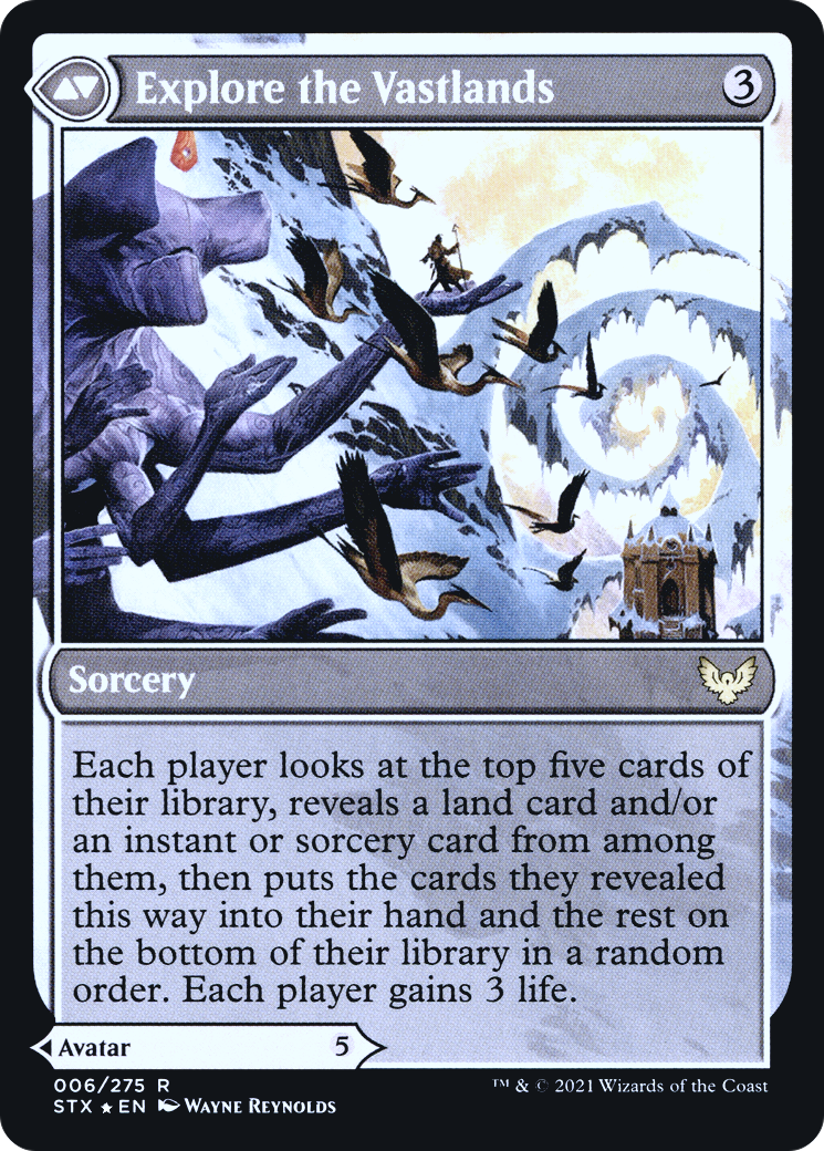 Wandering Archaic // Explore the Vastlands (PSTX-06S) - Strixhaven: School of Mages Promos Foil - Premium MTG Single from Wizards of the Coast - Just $3.26! Shop now at Game Crave Tournament Store