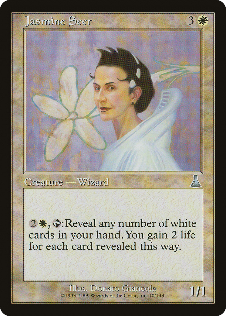 Jasmine Seer (UDS-010) - Urza's Destiny - Premium MTG Single from Wizards of the Coast - Just $0.08! Shop now at Game Crave Tournament Store