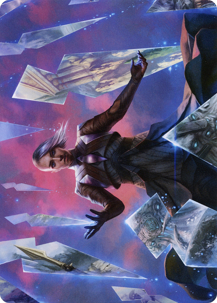 Behold the Multiverse // Behold the Multiverse (AKHM-010) - Kaldheim Art Series (Borderless) - Premium MTG Single from Wizards of the Coast - Just $0! Shop now at Game Crave Tournament Store