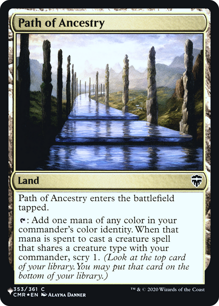 Path of Ancestry (PHED-070) - Heads I Win, Tails You Lose Foil - Premium MTG Single from Wizards of the Coast - Just $0.08! Shop now at Game Crave Tournament Store