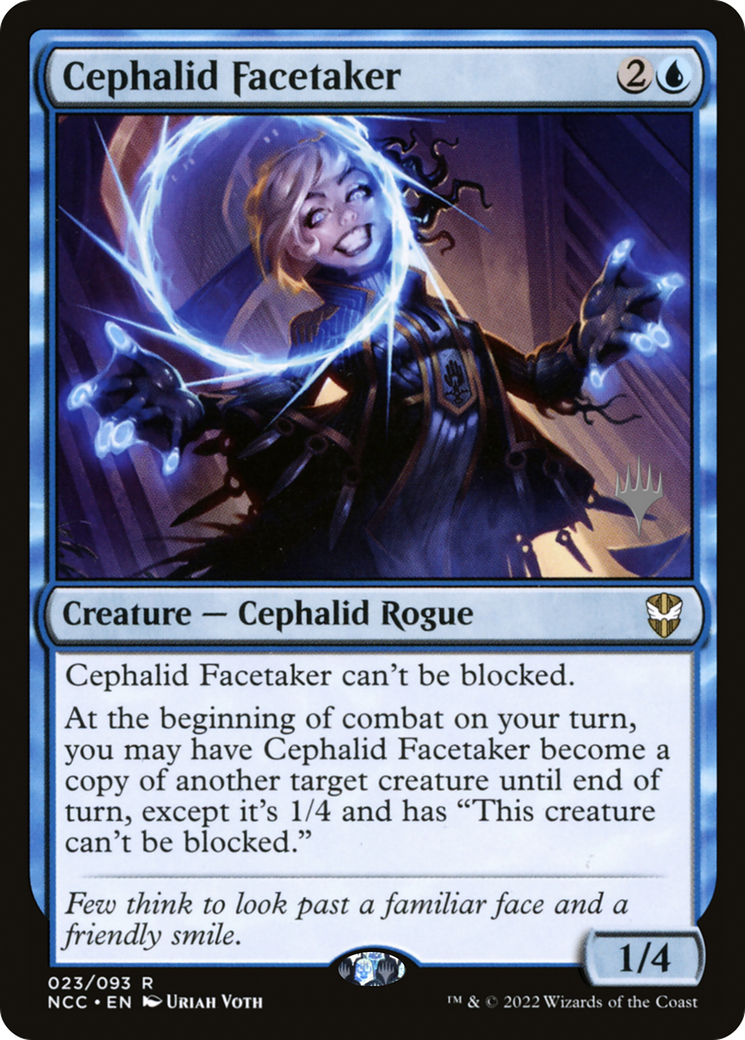 Cephalid Facetaker (PNCC-23P) - New Capenna Commander Promos Foil - Premium MTG Single from Wizards of the Coast - Just $3.02! Shop now at Game Crave Tournament Store