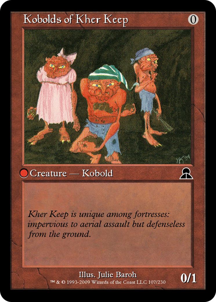 Kobolds of Kher Keep (ME3-107) - Masters Edition III Foil - Premium MTG Single from Wizards of the Coast - Just $0! Shop now at Game Crave Tournament Store