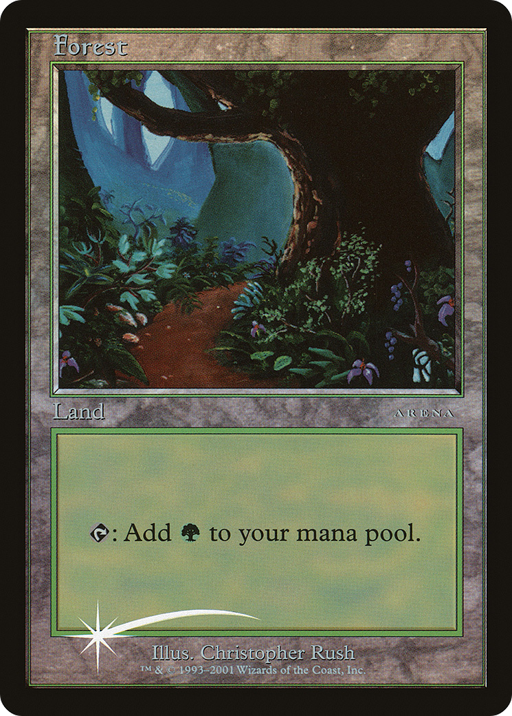Forest (PAL01-011) - Arena League 2001 Foil - Premium MTG Single from Wizards of the Coast - Just $5.73! Shop now at Game Crave Tournament Store