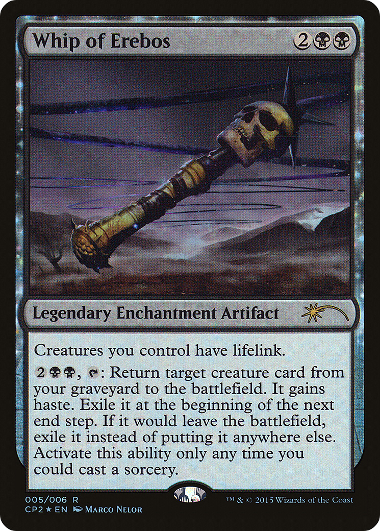 Whip of Erebos (CP2-005) - Fate Reforged Clash Pack: (nyxtouched) Foil - Premium MTG Single from Wizards of the Coast - Just $3.62! Shop now at Game Crave Tournament Store