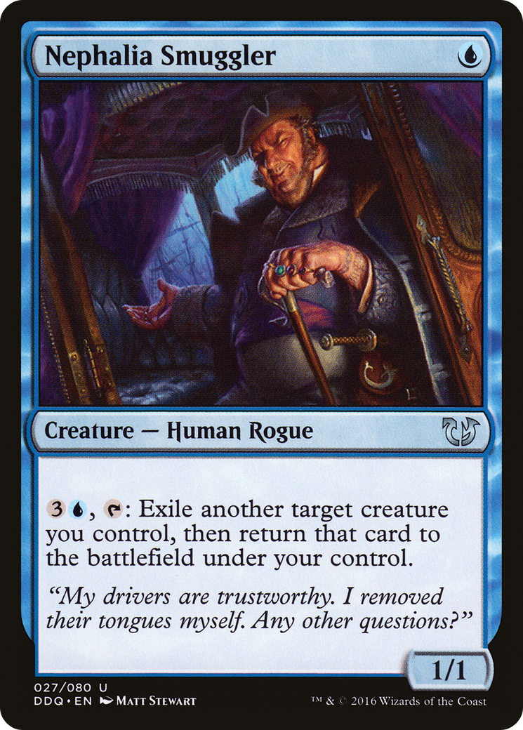 Nephalia Smuggler (DDQ-027) - Duel Decks: Blessed vs. Cursed - Premium MTG Single from Wizards of the Coast - Just $0.08! Shop now at Game Crave Tournament Store