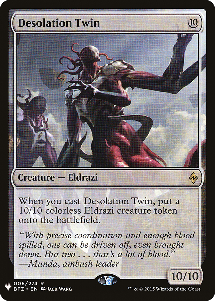Desolation Twin (MB1-004) - Mystery Booster - Premium MTG Single from Wizards of the Coast - Just $0.12! Shop now at Game Crave Tournament Store