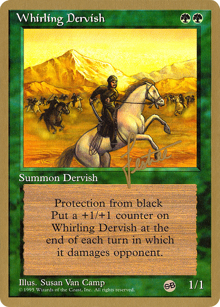 Whirling Dervish (PTC-BL288SB) - Pro Tour Collector Set - Premium MTG Single from Wizards of the Coast - Just $0.09! Shop now at Game Crave Tournament Store