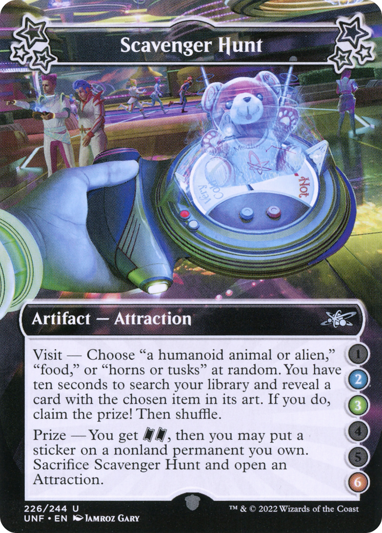 Scavenger Hunt (UNF-226A) - Unfinity Foil - Premium MTG Single from Wizards of the Coast - Just $0.08! Shop now at Game Crave Tournament Store