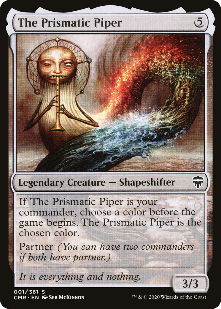 The Prismatic Piper (CMR-001) - Commander Legends Foil - Premium MTG Single from Wizards of the Coast - Just $0.08! Shop now at Game Crave Tournament Store
