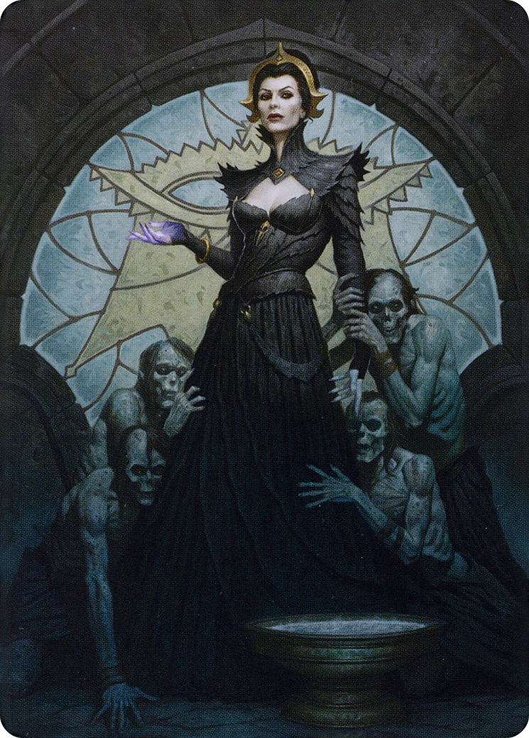 Liliana of the Veil // Liliana of the Veil (ADMU-024) - Dominaria United Art Series (Borderless) - Premium MTG Single from Wizards of the Coast - Just $0! Shop now at Game Crave Tournament Store