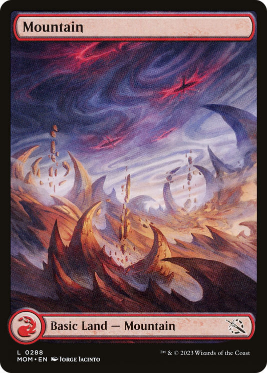 Mountain (MOM-288) - March of the Machine - Premium MTG Single from Wizards of the Coast - Just $0.25! Shop now at Game Crave Tournament Store