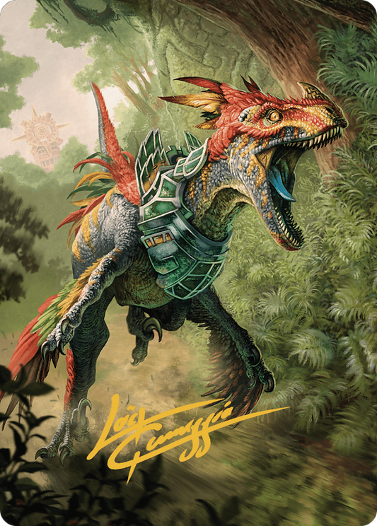 Dinosaur // Dinosaur (ALCI-067) - The Lost Caverns of Ixalan Art Series (Borderless) Foil - Premium MTG Single from Wizards of the Coast - Just $0! Shop now at Game Crave Tournament Store