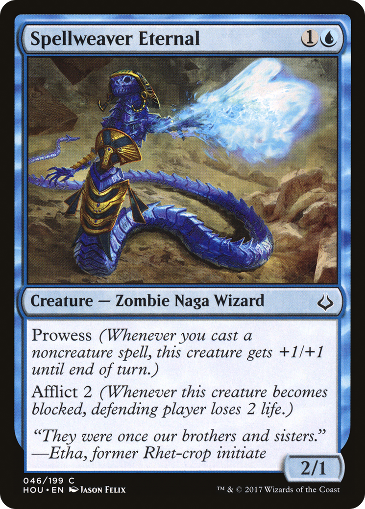 Spellweaver Eternal (HOU-046) - Hour of Devastation - Premium MTG Single from Wizards of the Coast - Just $0.25! Shop now at Game Crave Tournament Store