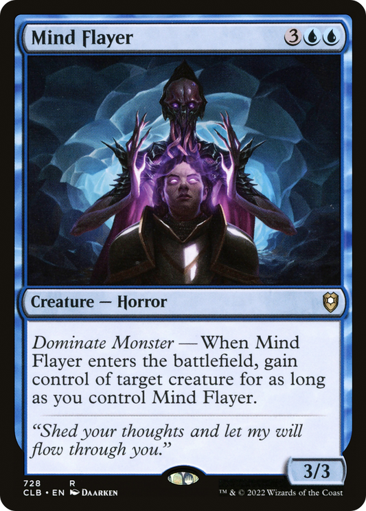 Mind Flayer (CLB-728) - Commander Legends: Battle for Baldur's Gate - Premium MTG Single from Wizards of the Coast - Just $0.08! Shop now at Game Crave Tournament Store