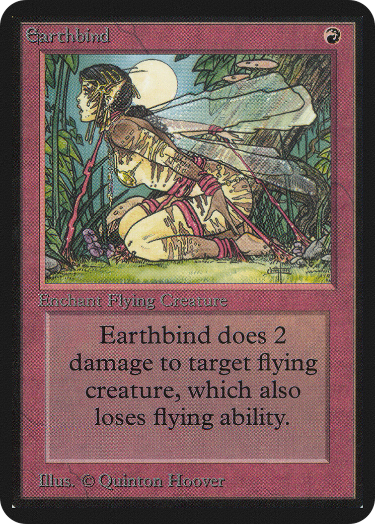 Earthbind (LEA-145) - Limited Edition Alpha - Premium MTG Single from Wizards of the Coast - Just $53.57! Shop now at Game Crave Tournament Store