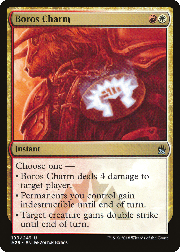 Boros Charm (A25-199) - Masters 25 - Premium MTG Single from Wizards of the Coast - Just $0.89! Shop now at Game Crave Tournament Store