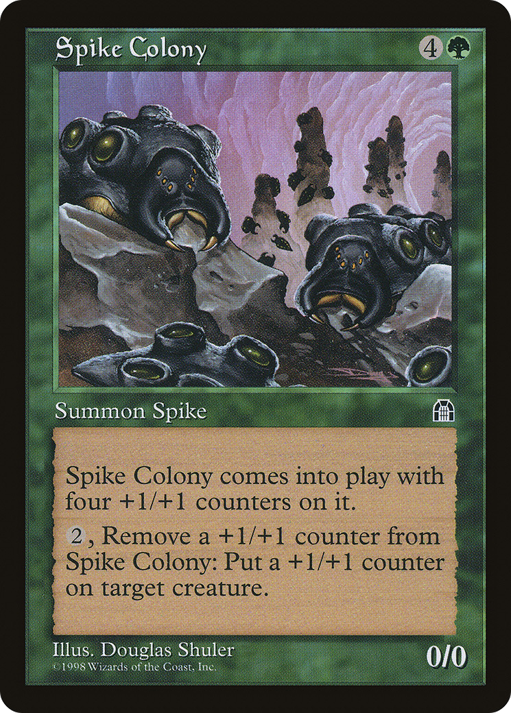 Spike Colony (STH-117) - Stronghold - Premium MTG Single from Wizards of the Coast - Just $0.08! Shop now at Game Crave Tournament Store