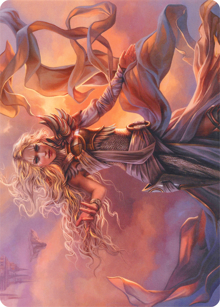 Serra the Benevolent // Serra the Benevolent (AMH1-005) - Modern Horizons Art Series (Borderless) - Premium MTG Single from Wizards of the Coast - Just $0! Shop now at Game Crave Tournament Store