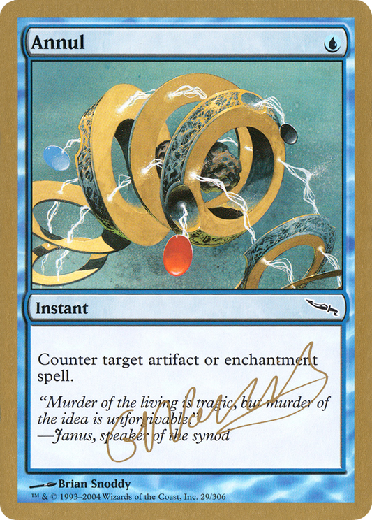 Annul (WC04-GN29) - World Championship Decks 2004 - Premium MTG Single from Wizards of the Coast - Just $0.08! Shop now at Game Crave Tournament Store