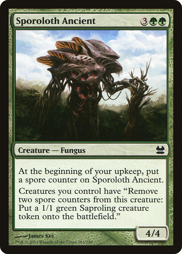 Sporoloth Ancient (MMA-163) - Modern Masters Foil - Premium MTG Single from Wizards of the Coast - Just $0.08! Shop now at Game Crave Tournament Store