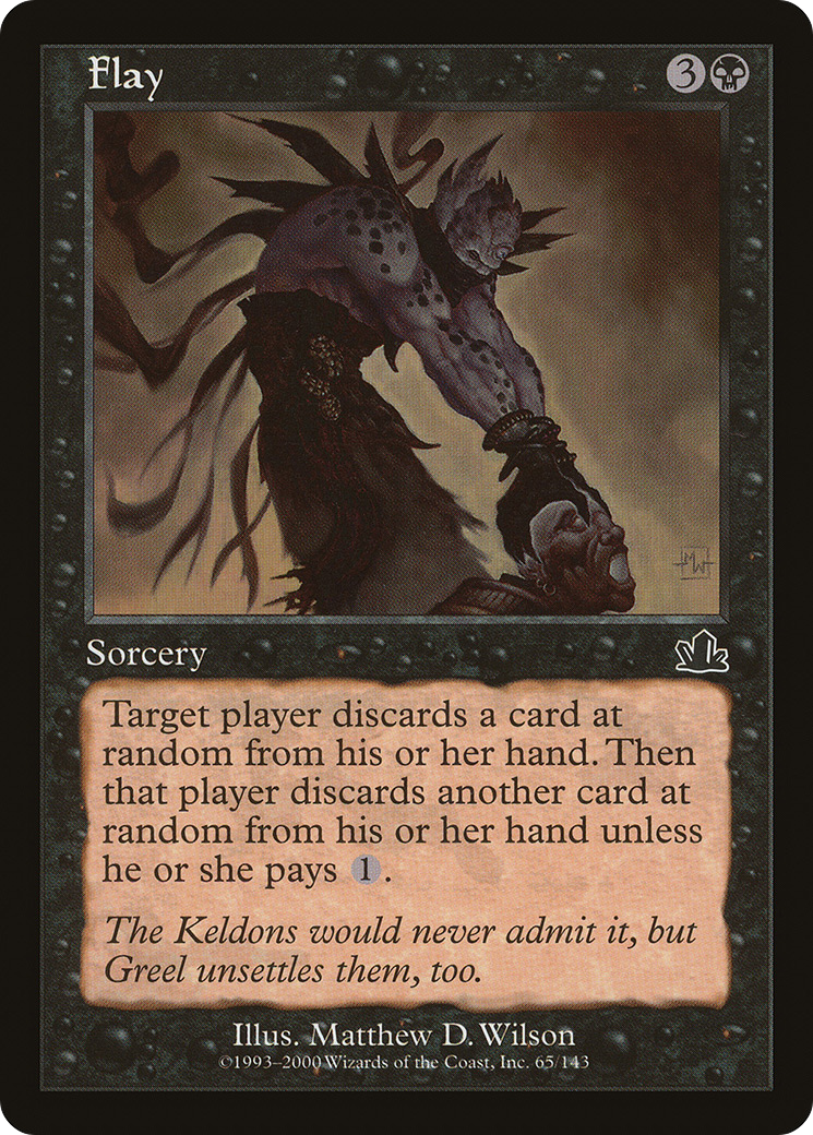 Flay (PCY-065) - Prophecy - Premium MTG Single from Wizards of the Coast - Just $0.08! Shop now at Game Crave Tournament Store